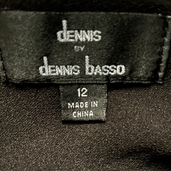 Dennis Basso Black Long Sleeves Jacket Size 12 - Picture 2 of 8